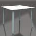 modèle 3D Table à manger 90 (Bleu gris) - preview