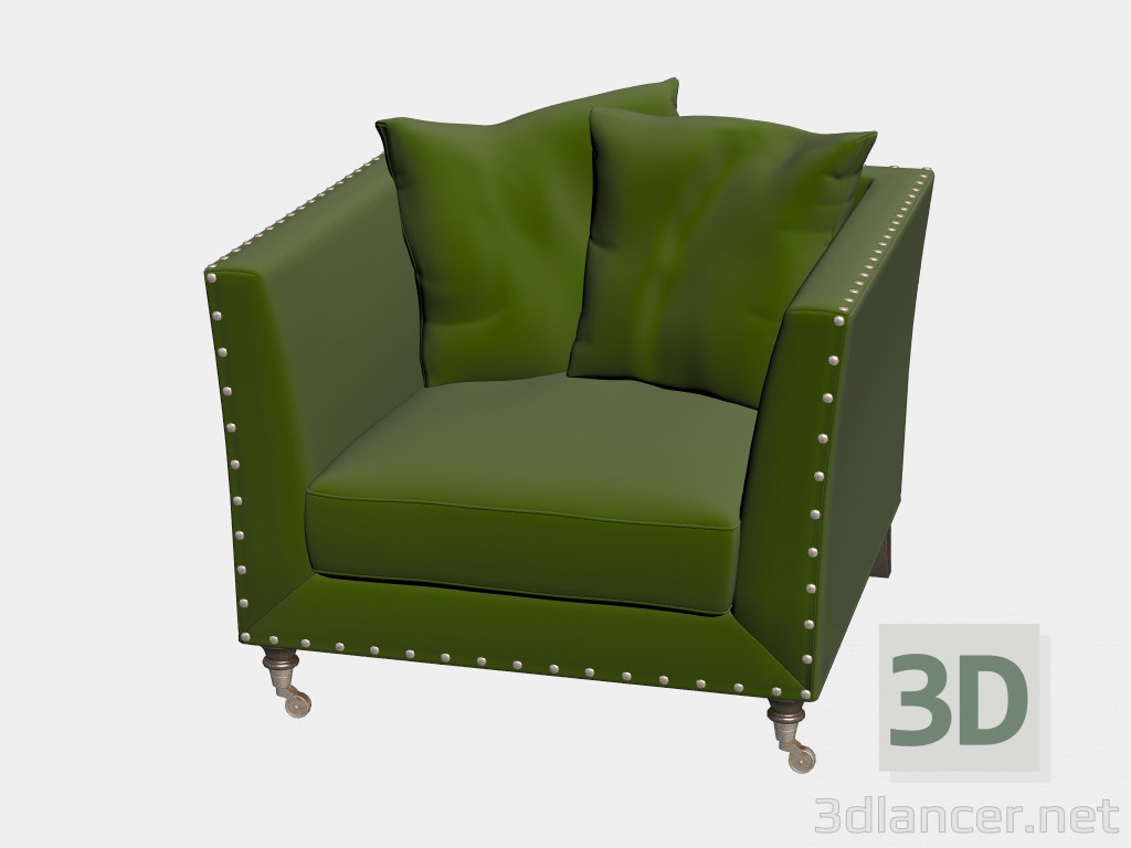 3D modeli Zafer Klasik Koltuk - önizleme