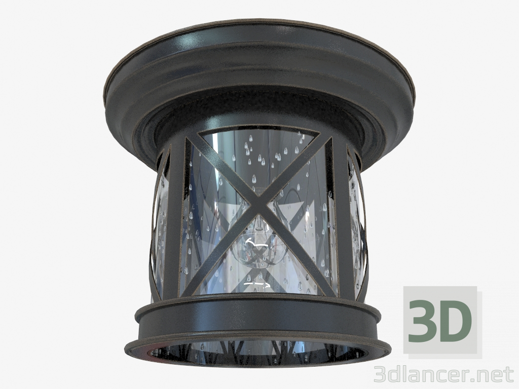 modello 3D Street Ceiling Light Sation (4045 1C) - anteprima