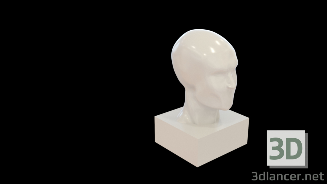 3D modeli Büstü - önizleme