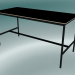 3d модель Стол прямоугольный Base High 85x190x95 (Black, Plywood, Black) – превью