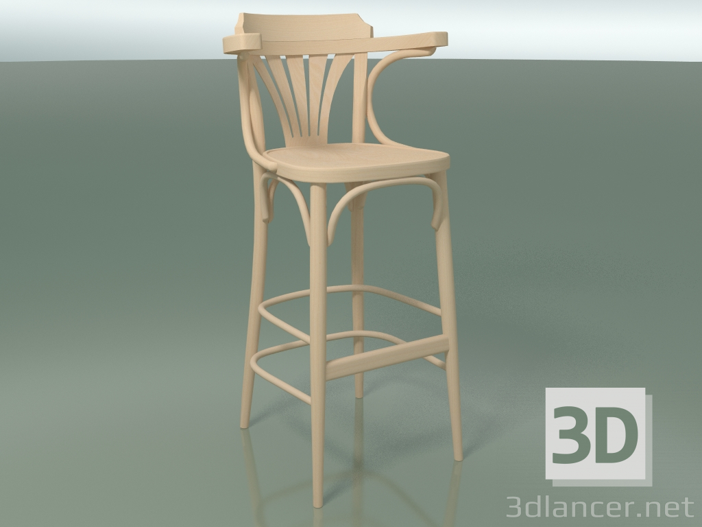 3D modeli Bar taburesi 135 (321-135) - önizleme