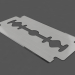 3D Jilet Tıraş Bıçağı modeli satın - render