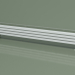 3D Modell Horizontalstrahler RETTA (4 Abschnitte 1800 mm 60x30, weiß glänzend) - Vorschau