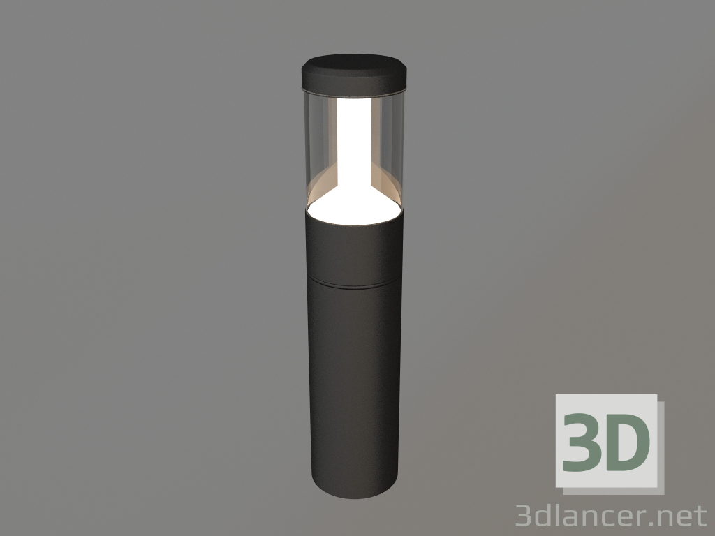 3d model Lámpara LGD-STEM-BOLL-H500-10W Warm3000 (GR, 185°, 230V) - vista previa