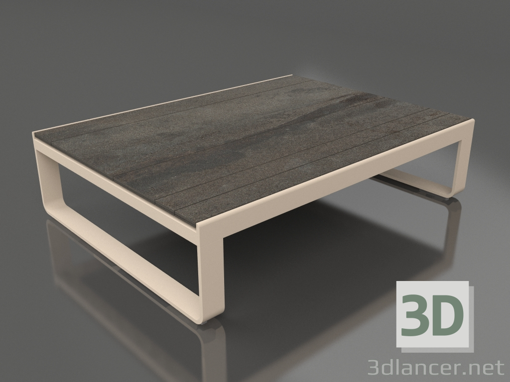 3d модель Кофейный столик 120 (DEKTON Radium, Sand) – превью