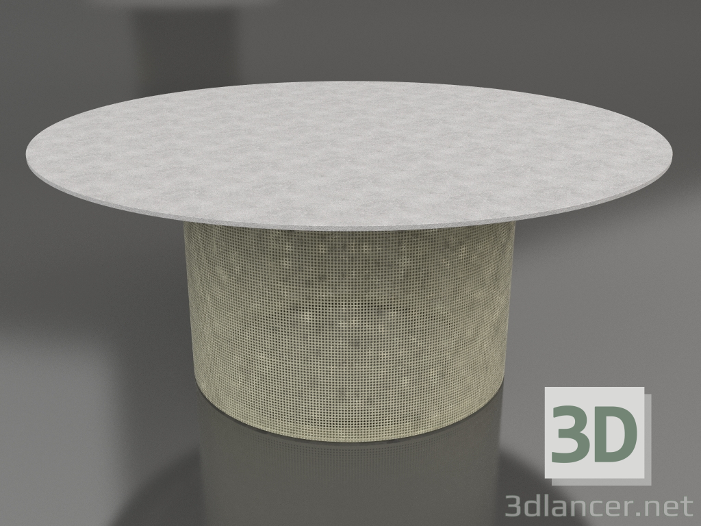 modèle 3D Table à manger Ø180 (Or) - preview