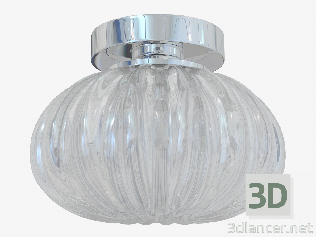 3d model vidrio luminaria de techo (C110243 1clear) - vista previa