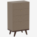 3d model High chest of drawers THIMON v2 (IDC030105309) - preview