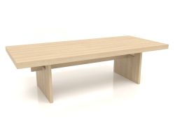 Table basse JT 13 (1600x700x450, bois blanc)
