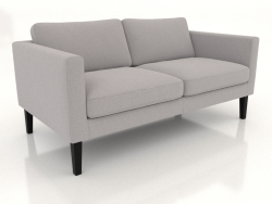 2-seater sofa (high legs, fabric)