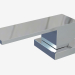 3D modeli Duvara monte duş bataryası (20005) - önizleme