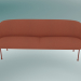 3d model Triple sofa Oslo (Steelcut 550, Tangerine) - preview