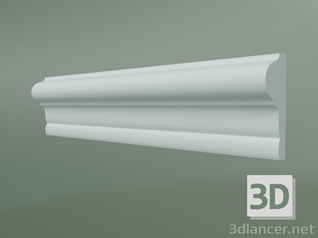 modello 3D Modanatura in gesso MT030 - anteprima