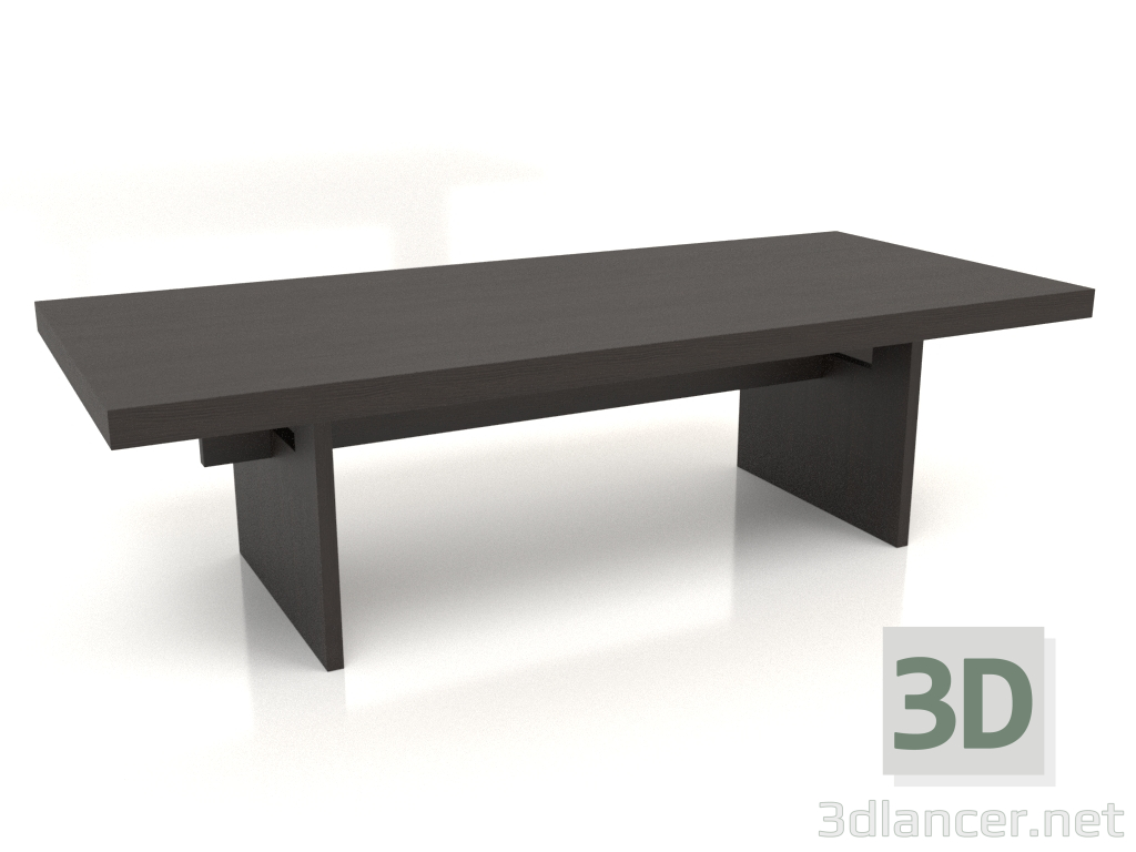 3d модель Стол журнальный JT 13 (1600x700x450, wood brown dark) – превью