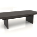modello 3D Tavolino JT 13 (1600x700x450, legno marrone scuro) - anteprima