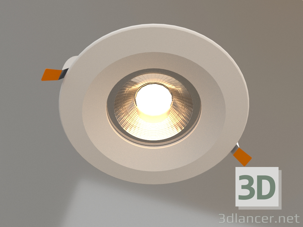 3d model Recessed luminaire (C0046) - preview