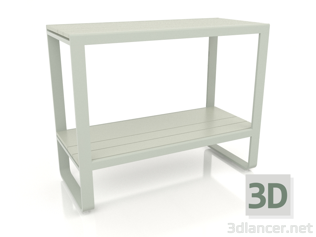 3d model Shelf 90 (Cement gray) - preview