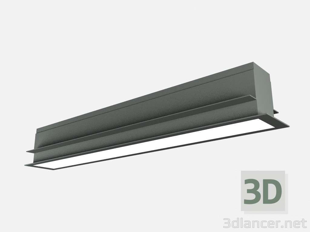 modello 3D Soffitto da incasso a soffitto da incasso Stream - anteprima