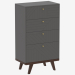 3d model High chest of drawers THIMON v2 (IDC030005912) - preview
