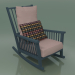 3d model Rocking Chair (09, Blue) - preview