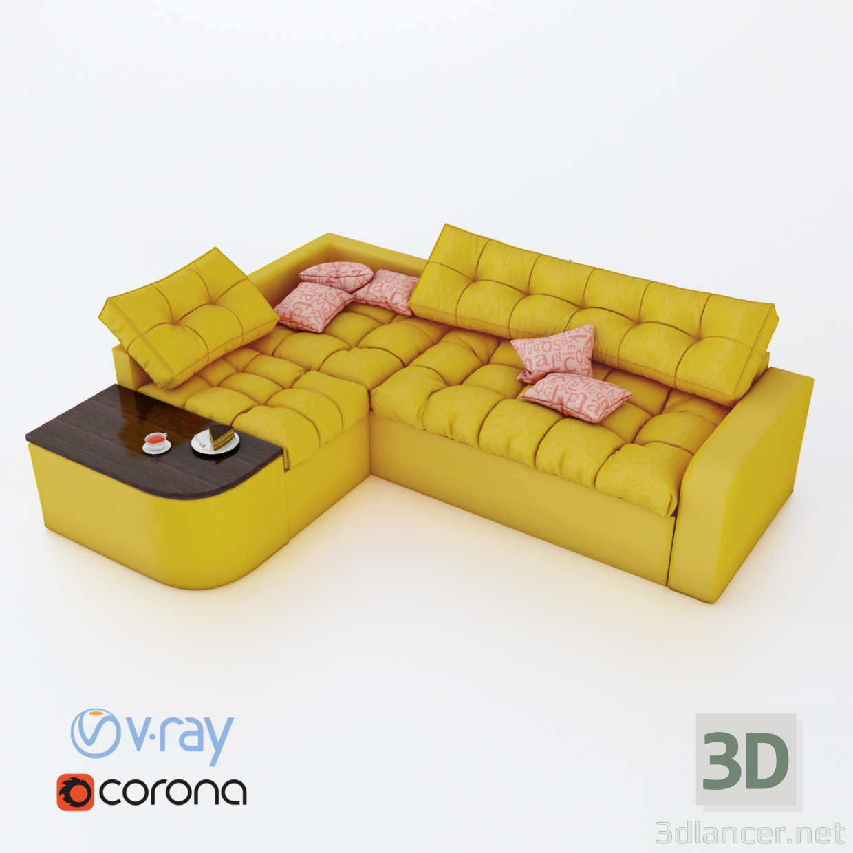Barcelona 3D modelo Compro - render