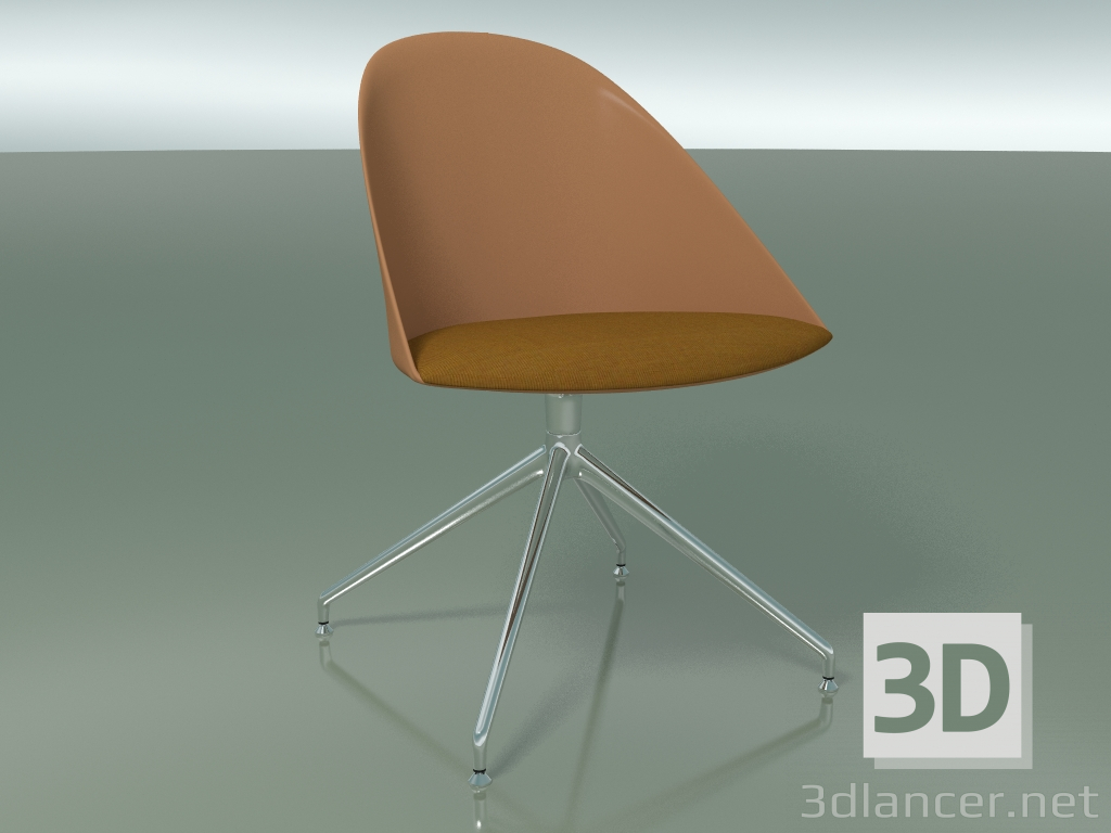 modèle 3D Chaise 2213 (pivotante, avec coussin, CRO, polypropylène PC00004) - preview