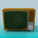 3d модель Старий Телевізор – превью