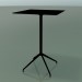 3d model Square table 5748 (H 103.5 - 69x69 cm, spread out, Black, V39) - preview