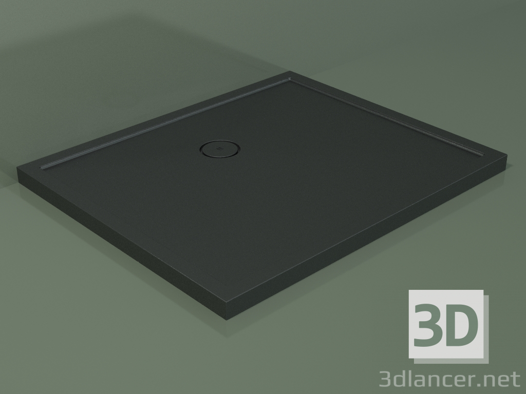 modèle 3D Receveur de douche Medio (30UM0141, Deep Nocturne C38, 120x100 cm) - preview