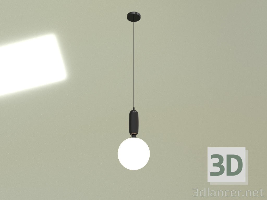 3d модель Подвесной светильник GARO 200 BK 16026 – превью