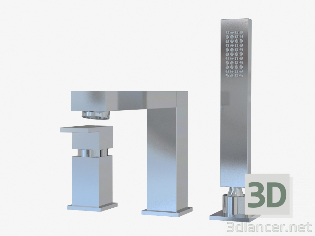 3d model Mixer with hygienic shower (20037) - preview
