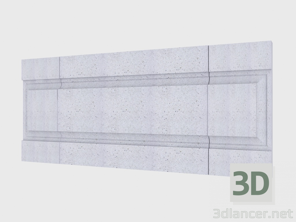 modèle 3D Panneau (FF49S) - preview