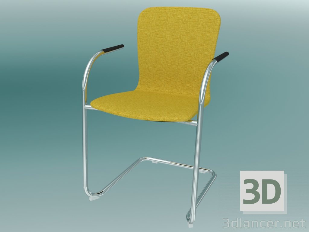 Modelo 3d Cadeira do visitante (K43V1 2P) - preview