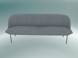 Triple sofa Oslo (Fiord 151, Light Gray)