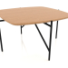 modèle 3D Table basse 70x70 avec un plateau en bois - preview