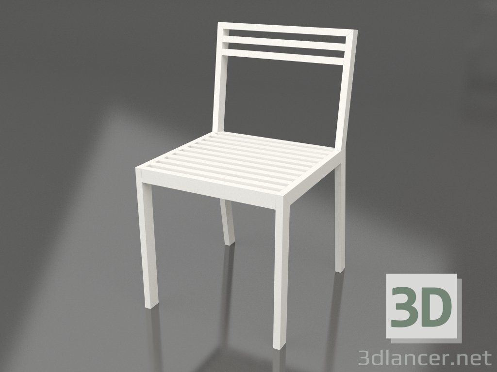Modelo 3d Cadeira de jantar (cinza ágata) - preview
