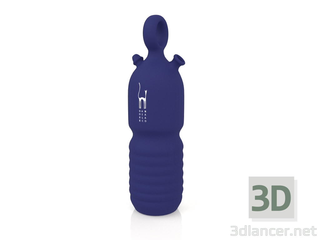 3D modeli Sürahi (Kobalt mavisi) - önizleme