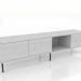 modèle 3D Meuble TV OUVERT 1800 mm (blanc RAL 9010) - preview