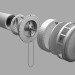 La válvula de suministro de aire 3D modelo Compro - render