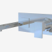 modèle 3D Mitigeur de bain pour installation encastrée (20088 + 13297) - preview