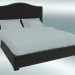 3d модель Ліжко двоспальне Дьюсбери – превью
