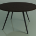 modèle 3D Table ronde 5455 (H 74 - P 120 cm, wengé L21 plaqué, V44) - preview