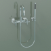 3d модель Смеситель для ванны настенного монтажа с ручным душем (25 133 892-00) – превью