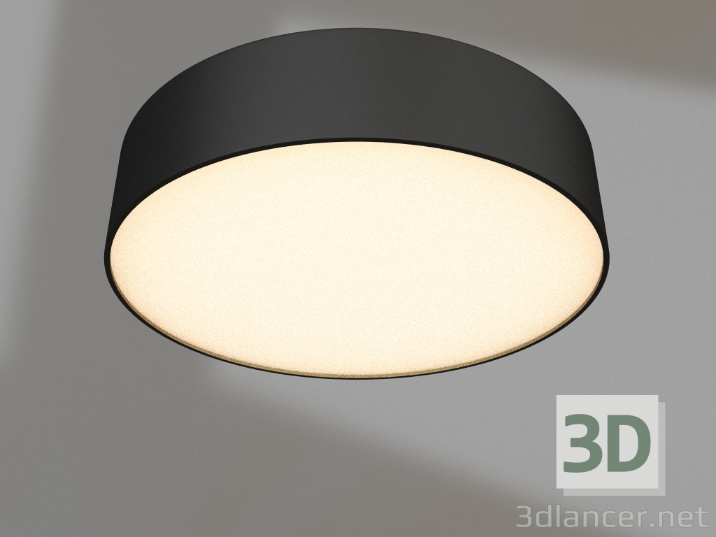 3d model Lamp IM-RONDO-EMERGENCY-3H-R175-19W Warm3000 (BK, 120 deg, 230V) - preview