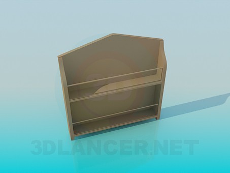 3D Modell Küchenregal für Gewürze - Vorschau