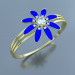 3 डी मॉडल अंगूठी "फूल" - पूर्वावलोकन