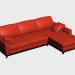 3d model Corner sofa Britannica - preview