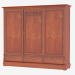 3d model Three-door wardrobe with three drawers MD426 - preview