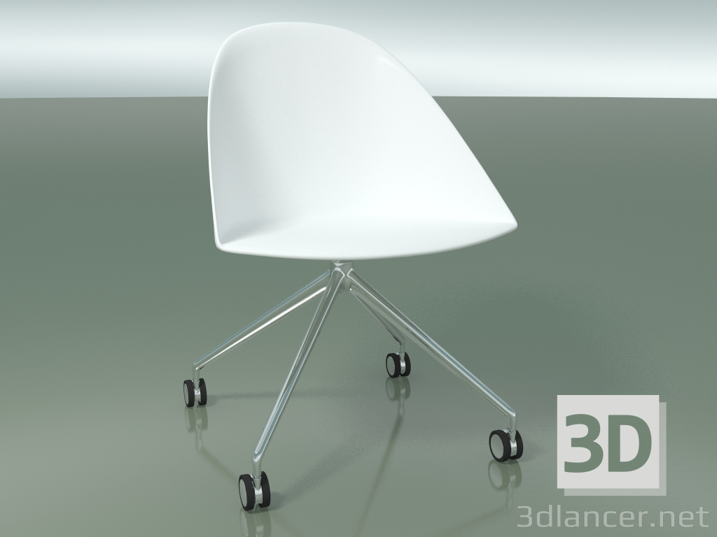 3D modeli Sandalye 2216 (4 tekerlekli, CRO, PC00001 polipropilen) - önizleme
